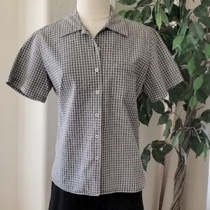 Eddie Bauer Camp Shirt Button Up with Pocket